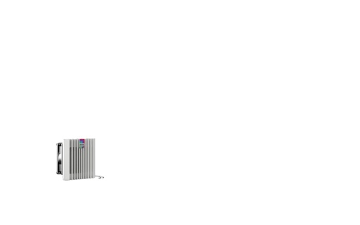 Ventilador com filtro Blue e EMC 2025 m³h, 230 V, RAL 7035