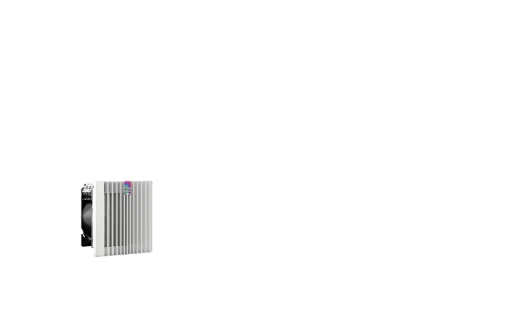 Ventilador com filtro Blue e EMC 5364 m³h, 230 V, RAL 7035