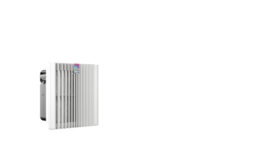 Ventilador com filtro Blue e EC 272 m³h, 100 V-240 V, RAL 7035