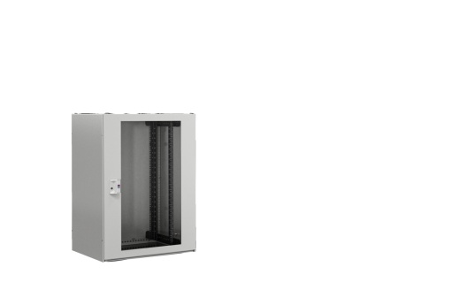 TX CableNet,porta transparente,laterais,trilhos perfilados de 19",pré-montado,800x1200x800 mm