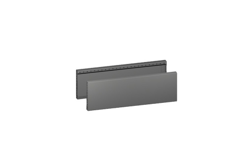 VX Acabamentos laterais para base soleira, A 200 mm, para P 800 mm