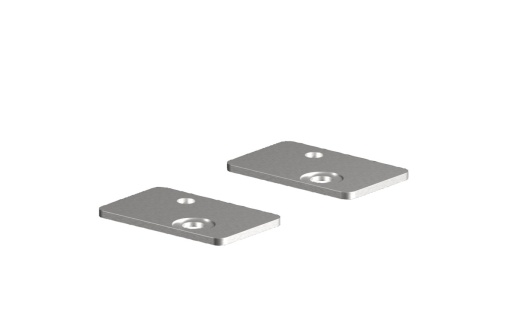 VX Baseplinth adaptor, stainless steel