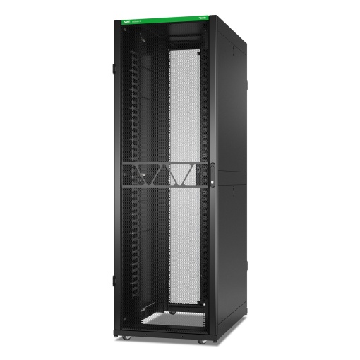 Armário de Integração em Rede SX com Netshelter APC, 48U, 2258H x 750W x 1200D mm, com Lados, em Preto