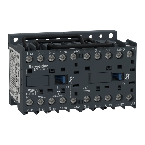 Inversor Tesys K - 3P3 NA - AC-3 -  440 V 9 A - 24 V bobina CC