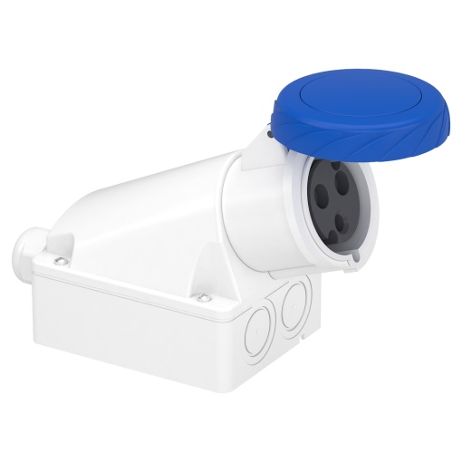 PratiKa industrial socket - 32 A - 2P  E - 200...250 V AC - IP67
