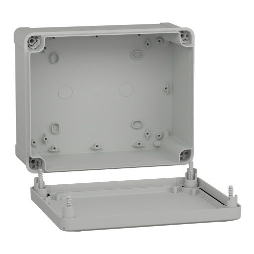 PC box IP66 IK08 RAL7035 Int.H225W175D100 Ext.H241W191D128 opaque PC cover H20