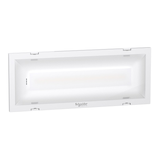 Luminária de emergência, Exiway Trend, duração selecionável, até 110lm, IP65, standard, sem comando remoto