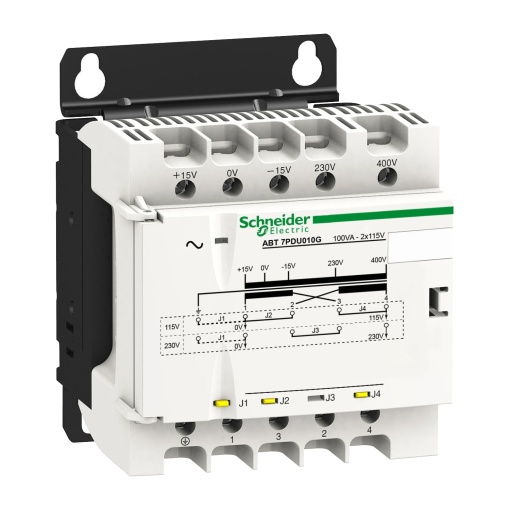 transformador de tensão - 230..400 V - 2 x 115 V - 100 VA