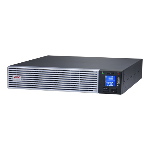 APC Easy UPS On-Line, 2000 VA, íons de lítio, racktorre 2U, 230 V, 6 tomadas IEC C13, ranhura para cartão inteligente, com kit de calhas