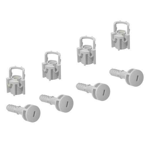 Plastic screws for THALASSA boxes with 60 mm cover hight.