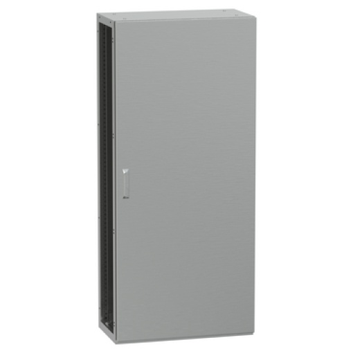 SFX 304L stainless suitable enclosure, H1800xW800xD400mm, Scotch Brite finish.