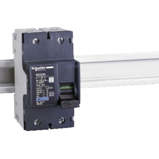 Miniature circuit-breaker, Acti9 NG125N, 2P, 20 A, C curve, 25 kA IEC 60947-2