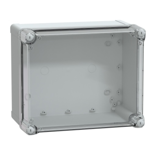 PC box IP66 IK08 RAL7035 Int.H275W225D160 Ext.H291W241D168 Transp.cover H60
