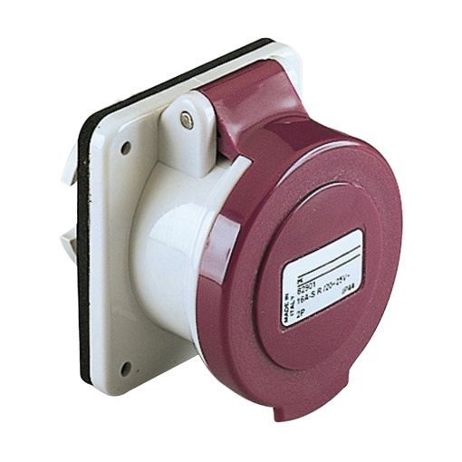 PratiKa industrial socket - 32 A - 2P - 20...25 V AC - IP44