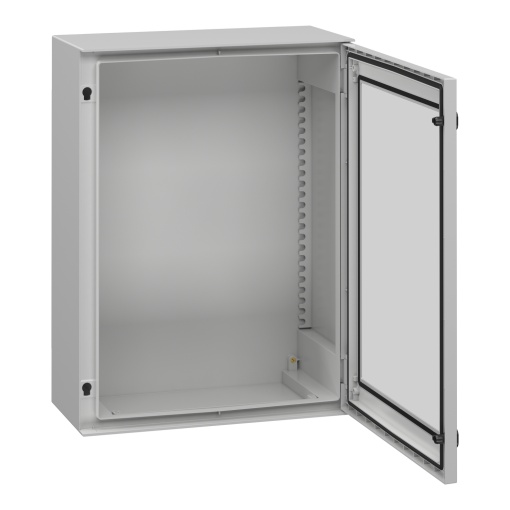wall-mounting enclosure polyester monobloc IP66 H847xW636xD300mm glazed door