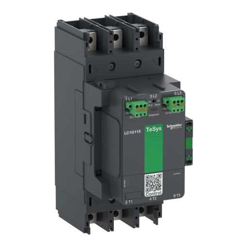 Contactor TeSys LC1G 115A 440V 3P AC3 Avançado 48-130V bobina CA-CC