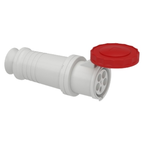 Tomada, Mureva PK, 125 A, 3PNE, 400 V, IP67