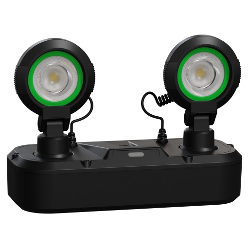 Emergency luminaire, Exiway Smartduo, Activa, não - mantida, 1 h, 2 x 1200 lm