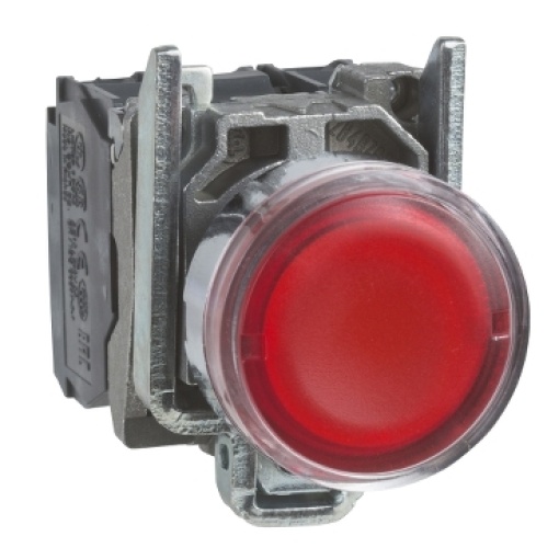 Botão luminosous na  nc vermelho