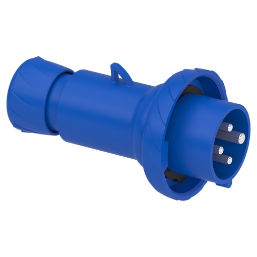 Ficha PratiKa - reta - 16 A - 3P  E - 200...250 V CA - IP67