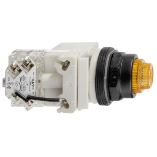 PILOT LIGHT 120VAC 30MM TYPE K OPTIONS