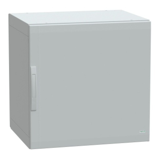 Floor standing enclosure polyester vers.PLA completely sealed 750x750x620 IP65