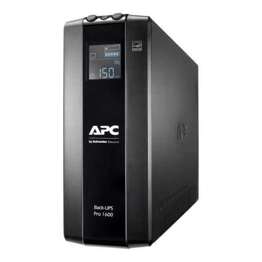 Back UPS Pro BR 1600VA, 8 Outlets, AVR, LCD Interface