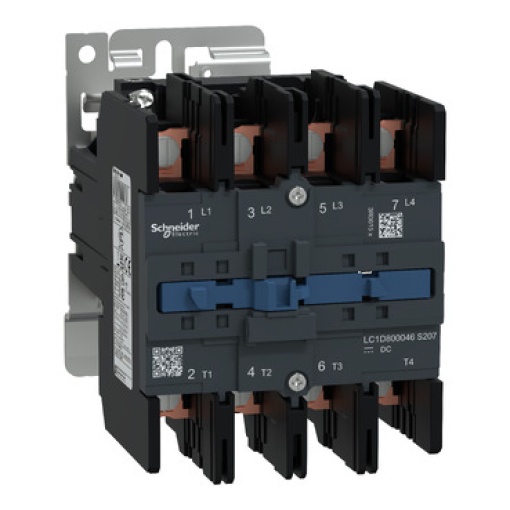 Contator Tesys D ferrocarril - 4PNA - 125 A AC1 bobina 24 V D.C.
