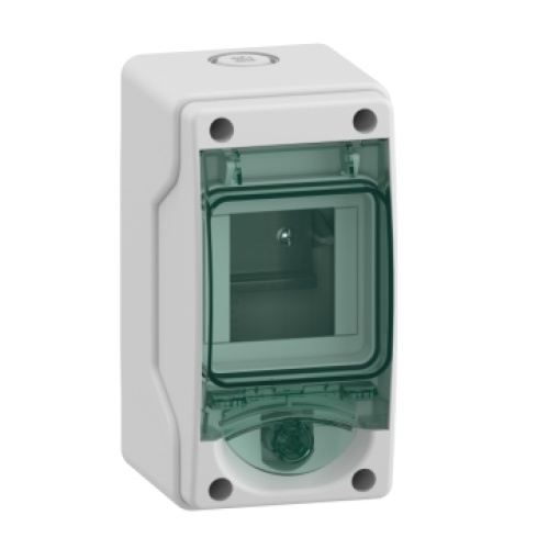 Quadro estanque, Mini Mureva, IP65, 1x3 módulos