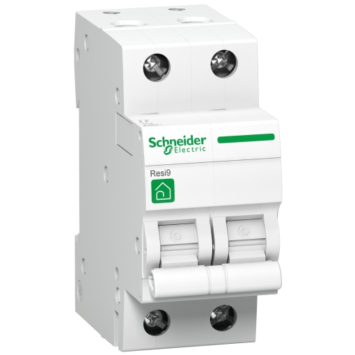 Disjuntor, Resi9, 2P, 32A, Curva C, 3000A IEC 60898-1