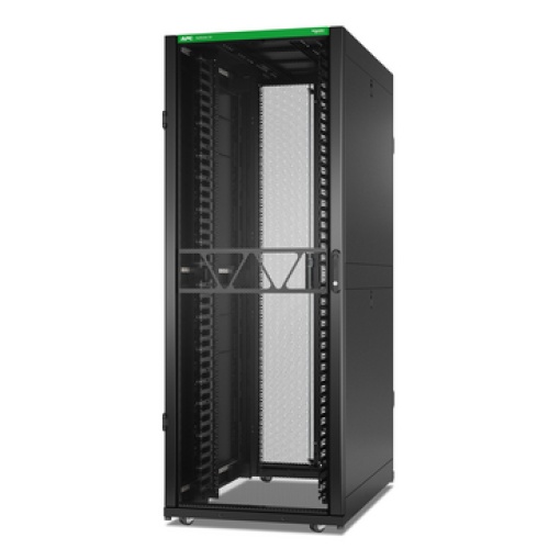 Armário de Integração em Rede SX com Netshelter APC, 42U, 1991H x 750W x 1200D mm, com Lados, Em Preto