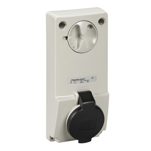 Tomada com encravamento, Mureva PK, montagem em quadro, 16 A, 3PE, 500 V, IP44