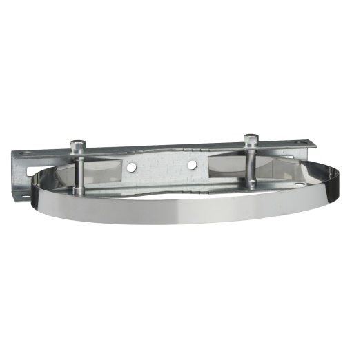 Dispositivo de fixação de poste em aço galvanizado diam. carga máxima de 215 mm 100 kg para PLM75