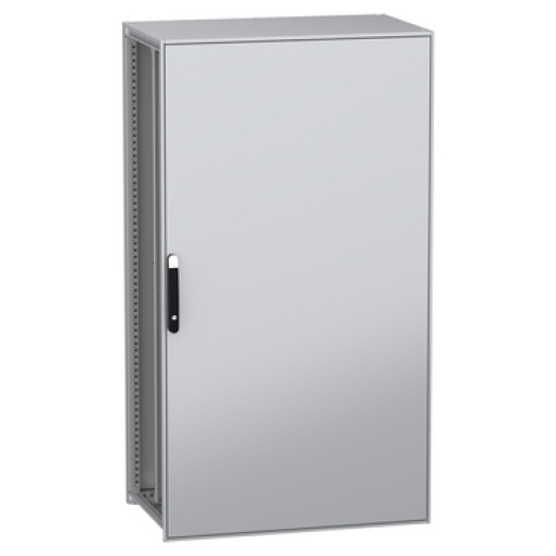 Armário elétrico modular de montagem no chão, PanelSeT SFN, aço descarbonizado,platina, 1800x1000x600mm, IP55