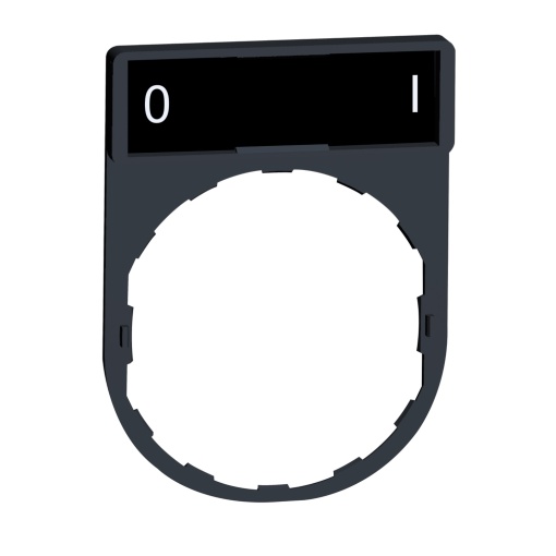 Suporte 30 x 40 mm com legendaa 8 x 27 mm - o - i