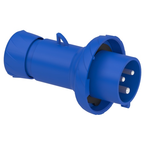 Ficha, Mureva PK, ligação rápida, 32 A, 2PE, 220 V, IP67
