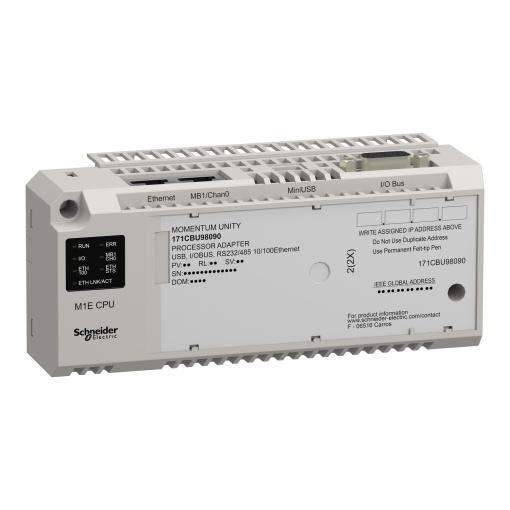 Processador Unity M1E - RS232485 - Ethernet - USB - Barramento de ES