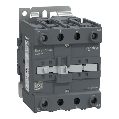 Contator, controle fácil TeSys, LC1E, 4P 2NO  2NC, AC-1 60A, 220V