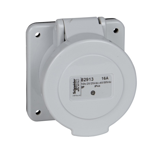 PratiKa industrial socket - 32 A - 2P - 20...25 V DC - IP44