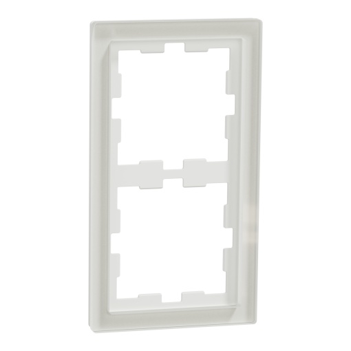 Quadro D-Life, 2 elementos, cristal branco
