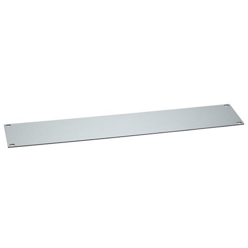 Actassi - 19" plain plate - 1U - aluminium - 3 mm