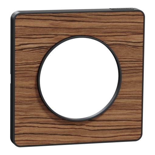 Odace Touch - Quadro simples - Madeira zebranoAntracite