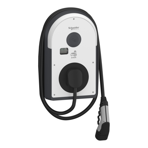 Carregador, EVlink Pro ACAC Metal, 22kW, 32A, 3PN, T2 cabo incluido, RDC-DD 6mA, MNx aux., contador MID