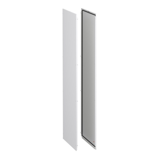 Painéis laterais, PrismaSeT HD, para invólucro elétrico H2000 D800mm, fixação externa, RAL9003, conjunto de 2