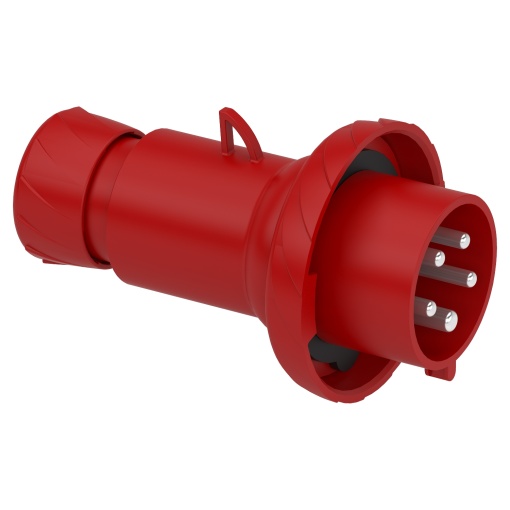 Ficha PratiKa - reta - 32 A - 3P  N  E - 380...415 V AC - IP67