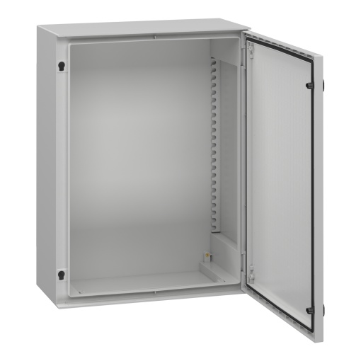 wall-mounting encl. polyester monobloc IP66 H847xW636xD300mmmetal mount.plate
