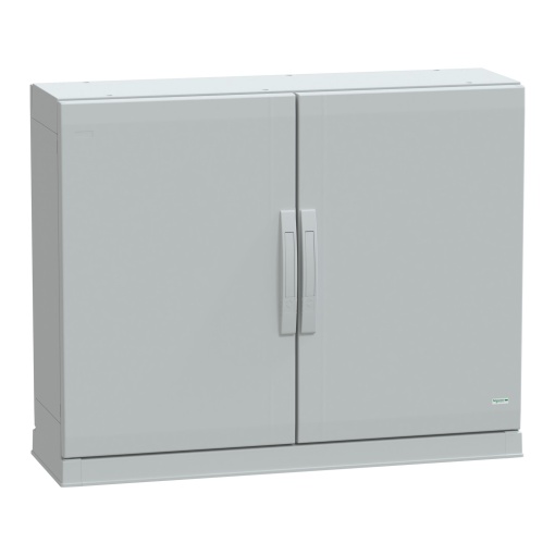 Floor standing encl.polyester vers.PLAZ wplinth open bottom 750x1000x320 IP54