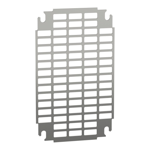 Monobloc perforated plates, H300xW200mm with universal perforations 11x26mm