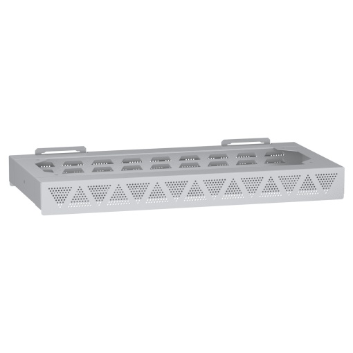 Módulo de ventilação do teto, PanelSeT SFN, para aplicação no exterior com quadro elétrico W800 D400mm, IP55, RAL7035