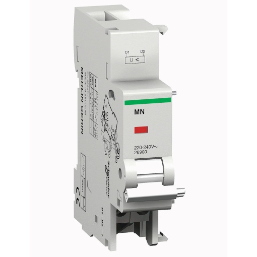 Multi9 - Bobine de disparo de subtensão - MN - 24 V AC - 24 V DC